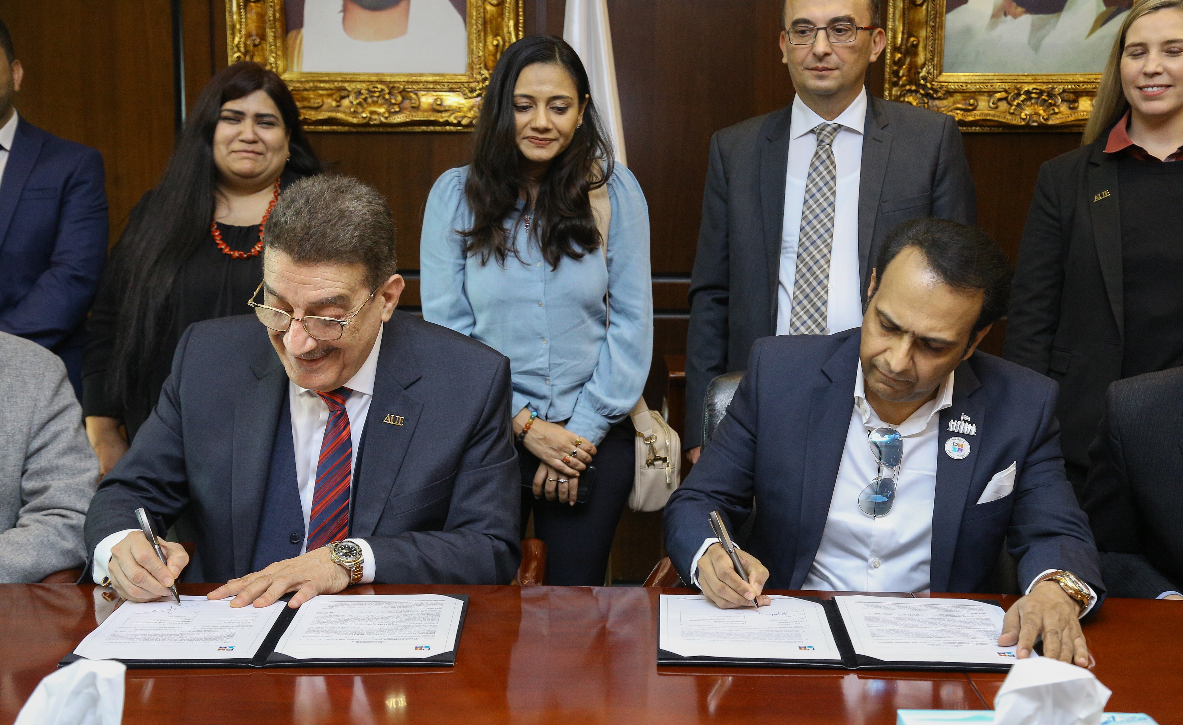 AUE Strategic Partnership Signing