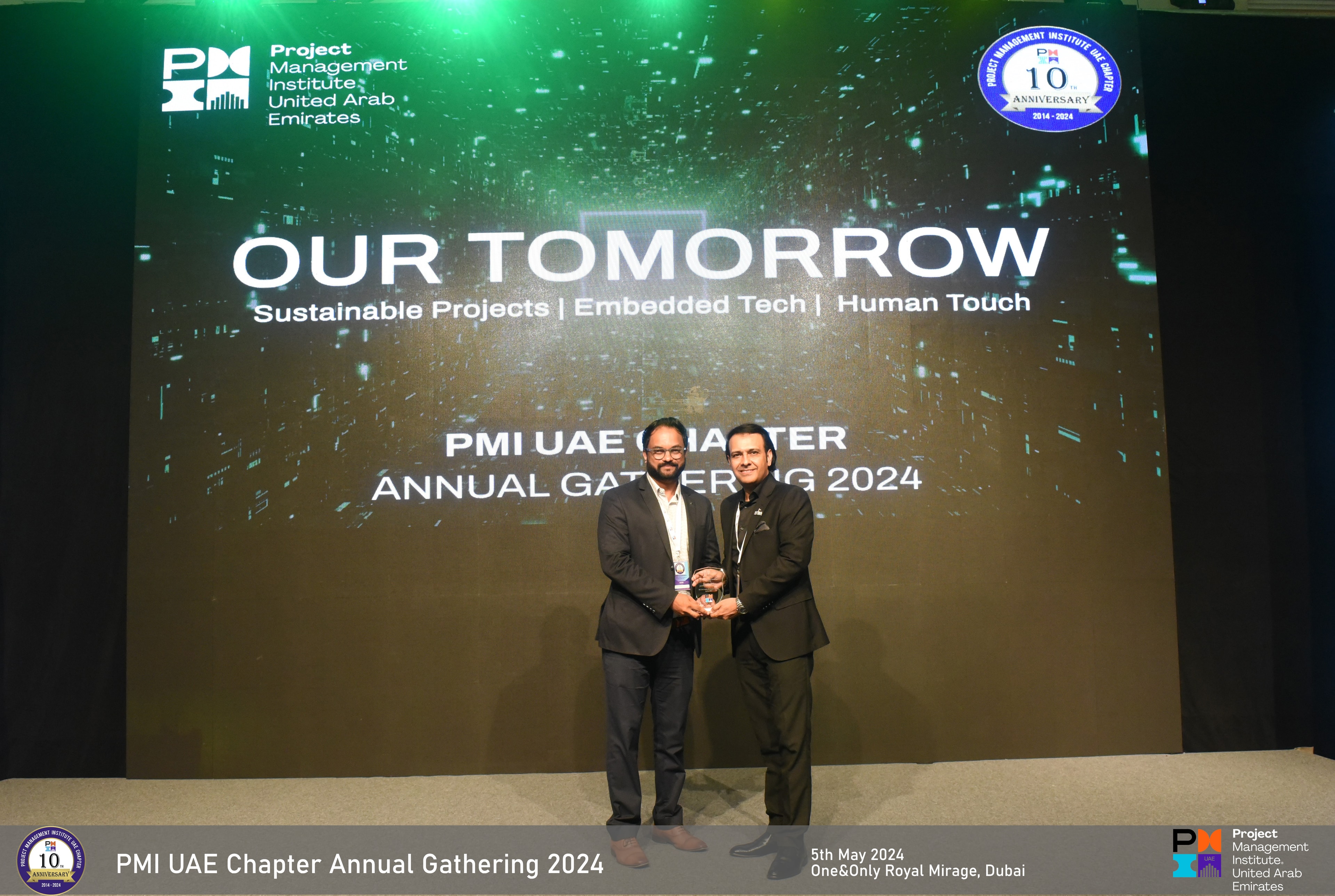 Our Tomorrow — Celebrated
