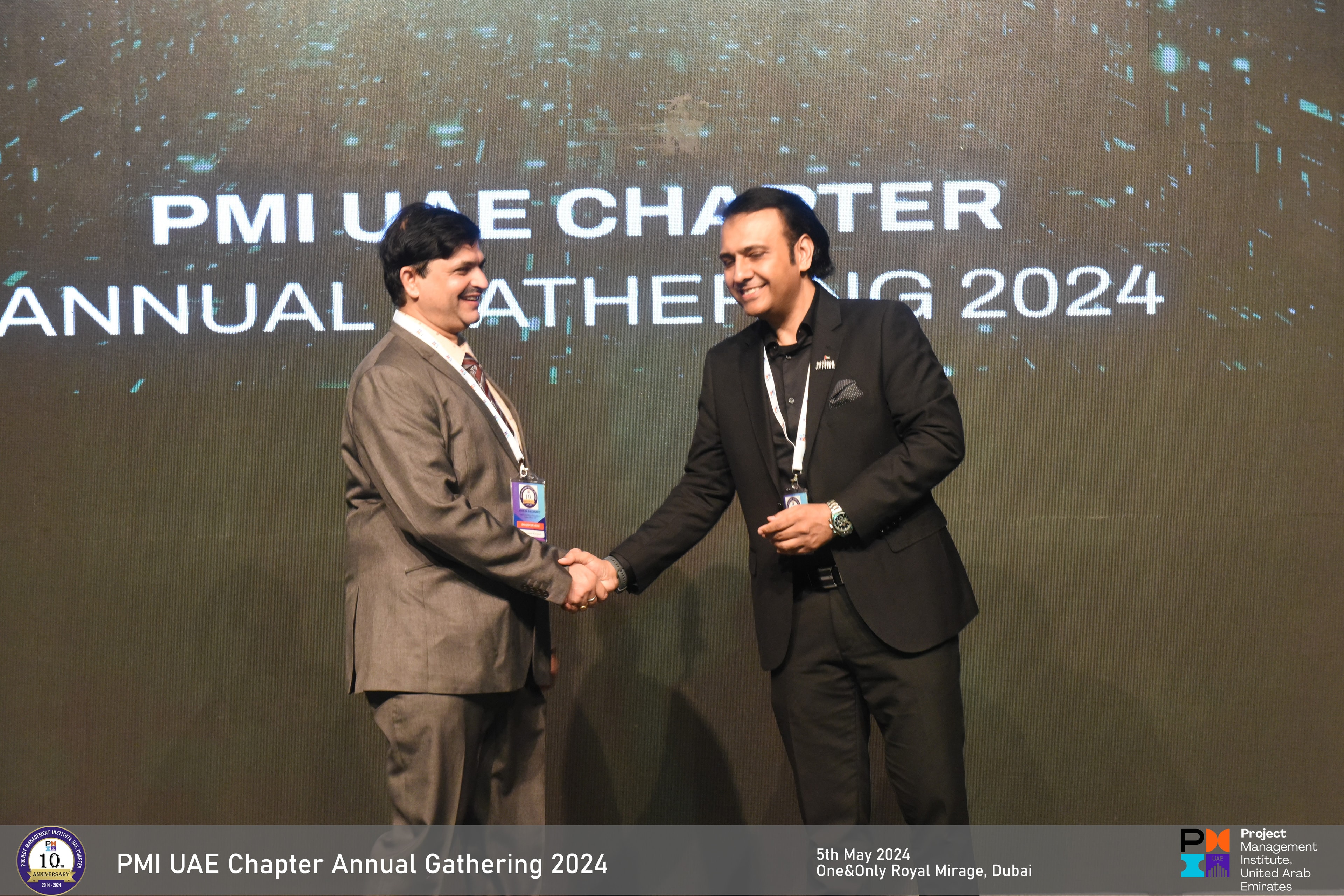 A Handshake That Means Something