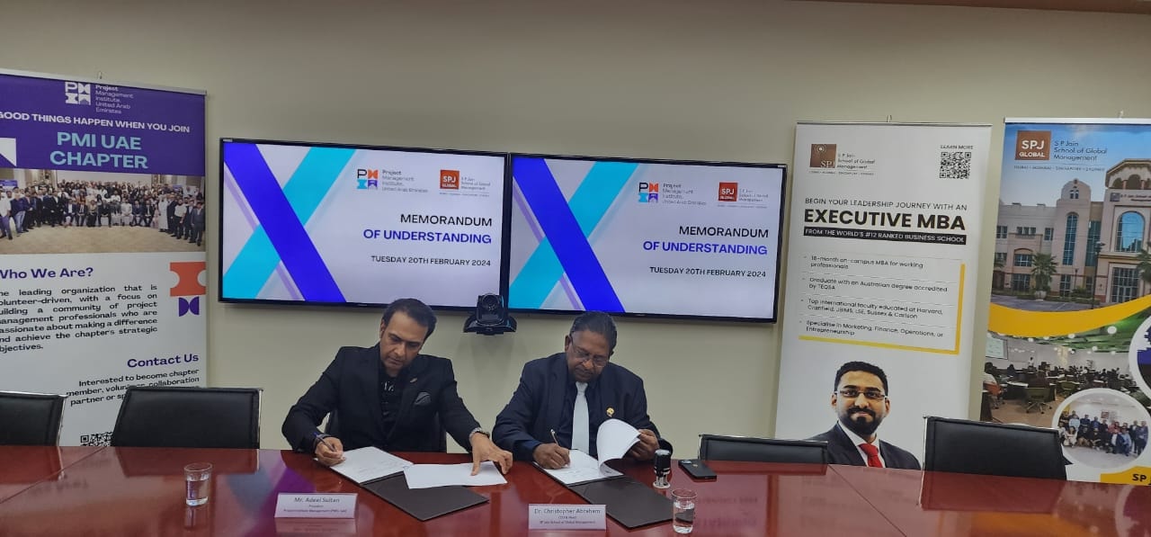 PMI UAE × SPJ Global MOU